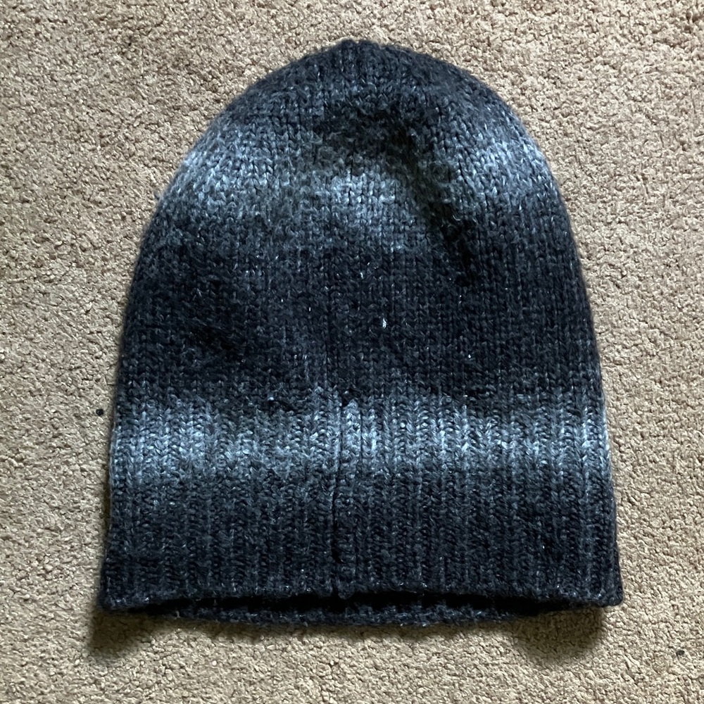 Goodfellow & Co Black and Gray Knit Beanie